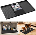 URMONA Waterproof Silicone Under Sink Mat 22'' x 14'' Shelf Liner by URMONA