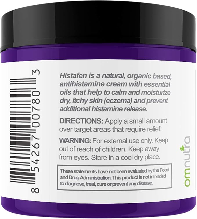Histafen Antihistamine Itch Calming Cream - 4oz Anti Itch Cream Extra Strength - Image 2