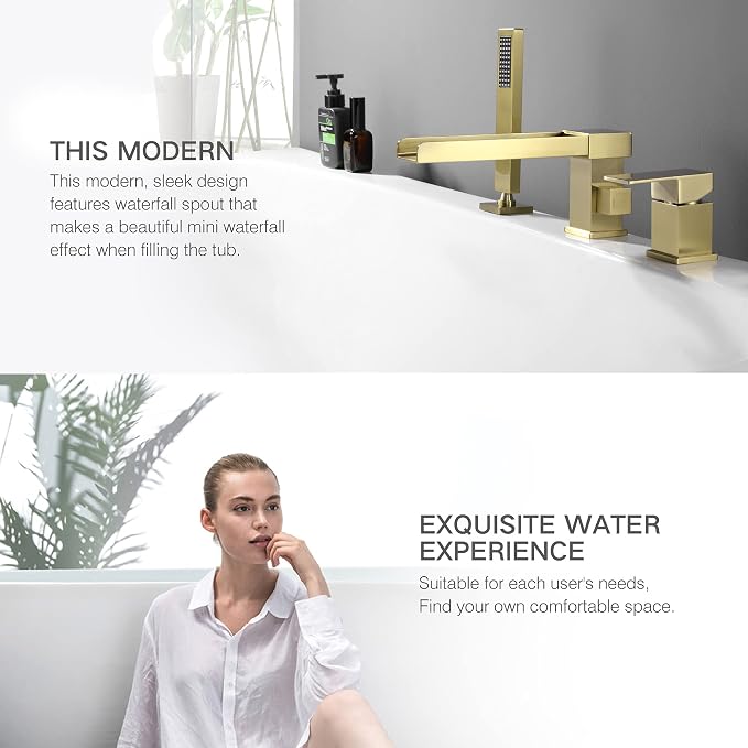 TapLong Waterfall Tub Filler Faucet - Image 6
