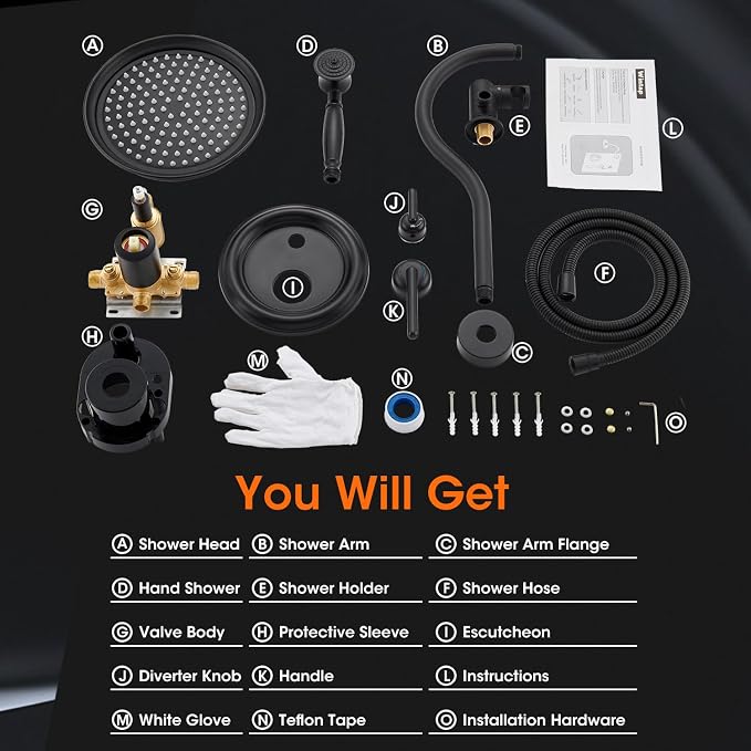 Rainfall Shower Head System - Image 8
