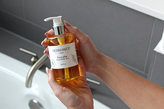 Honey Glaze Massage Oil, 8.5 oz | Body Oil - Image 5
