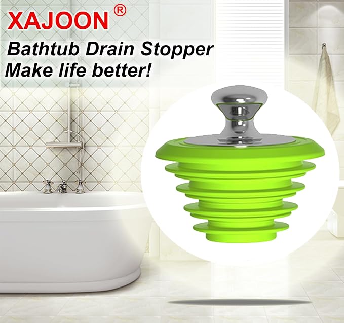 Bathtub Drain Stopper, Silicone Bathtub Stopper, Tub Stopper, Washbasin Drain - Image 6