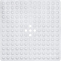 ENKOSI Non-Slip Square Shower Mat 21 x 21 inch – Anti-Slip PVC Bath Mat by ENKOSI