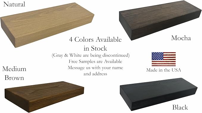 joelsantiques - 72 Inch Wooden Floating Shelves - Image 5