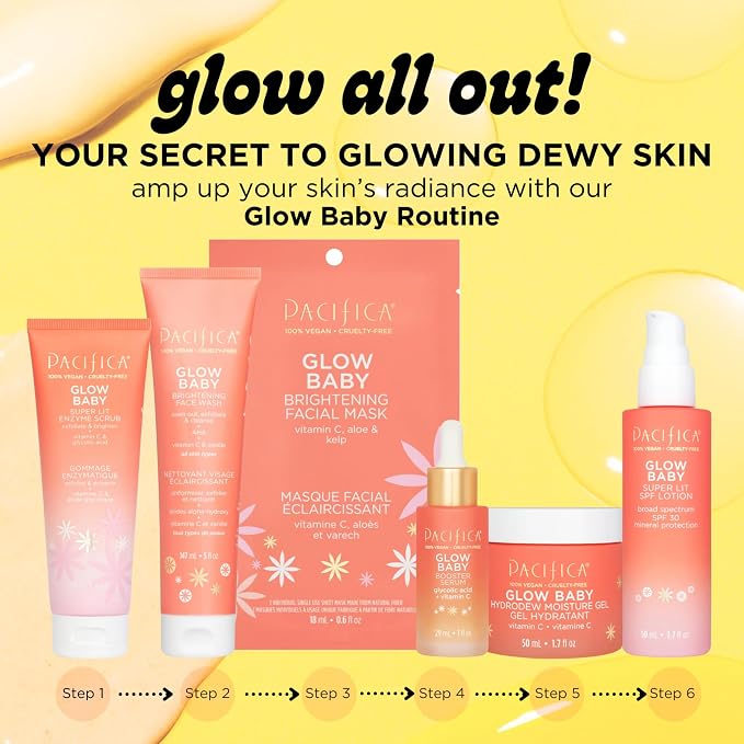 Pacifica Glow Baby Hydrodew Gel Moisturizer – Vitamin C & Niacinamide Dewy Face - Image 11