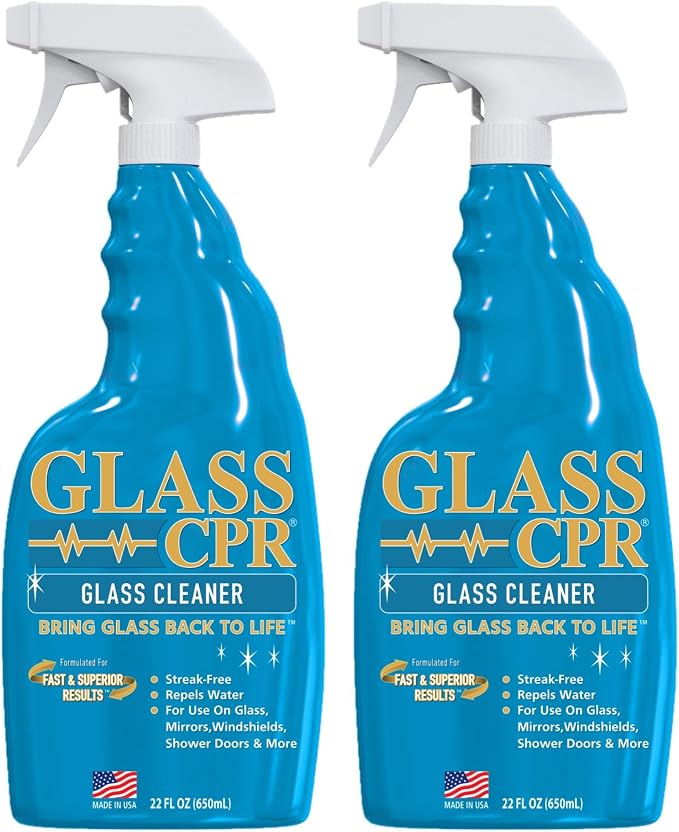 Glass CPR 2-in-1 Glass Cleaner & Water Repellent | Deep Cleaning by CPRCleaningProducts
