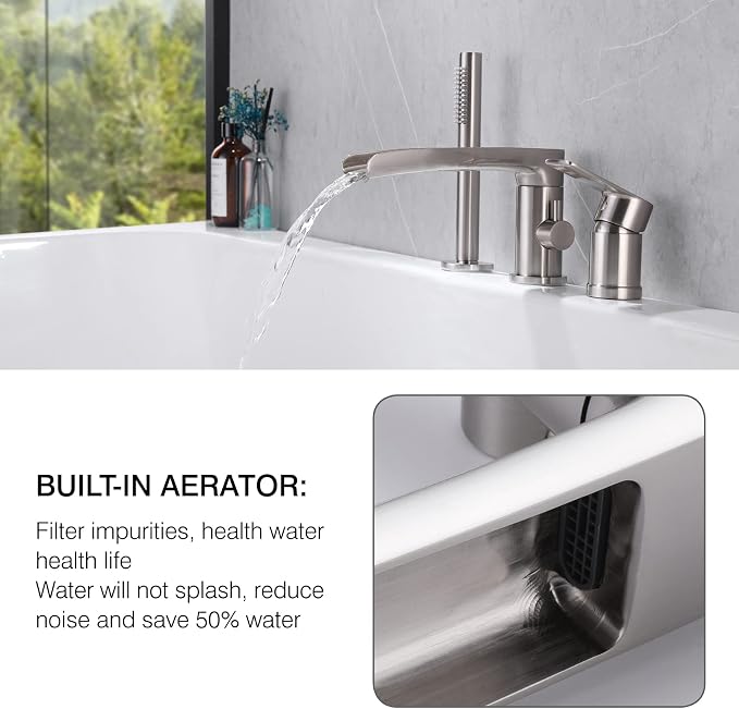 TapLong Waterfall Roman Tub Faucet - Image 2