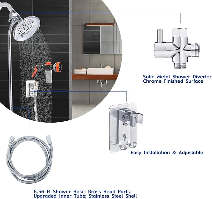 Dog Shower Attachment Water Hose Nozzle Sprayer Set - Image 5