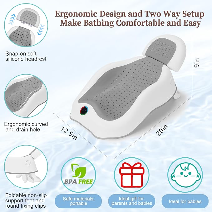 Baby Bath Support Newborn Bathtub - Image 5