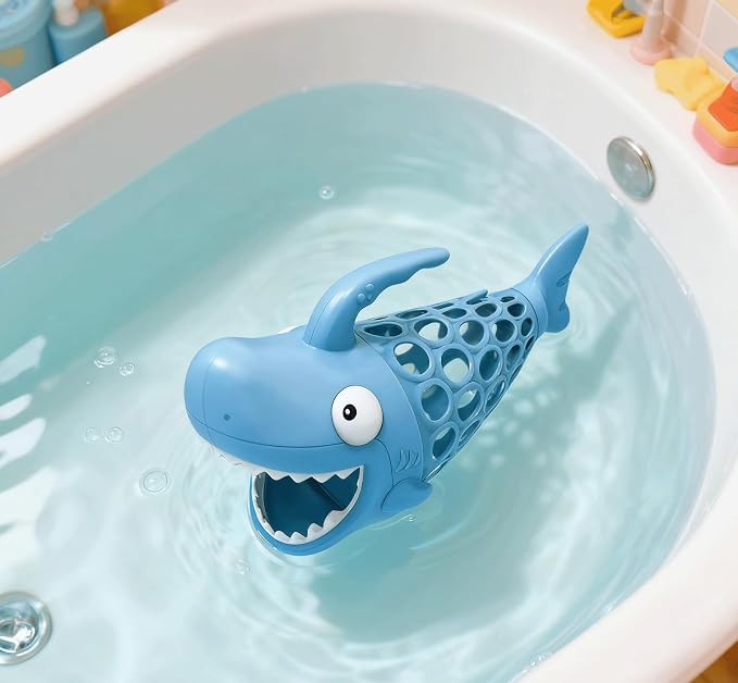 6-in-1 Shark Fishing Bath Toy for Kids - Image 7