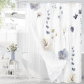 Gibelle 3 in 1 Shower Curtain Set, Waterproof Fabric Bathroom Curtain 72x72 by Gibelle