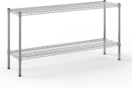 14" Deep x 54" Wide x 27" Height Wire Shelving Kit | 2-Tier | NSF Commercial by Regal+Altair