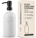 MaisoNovo Soap Dispenser 1-Piece Set | 16.9oz White Bottles by MaisoNovo-TheArtofSustainableLiving