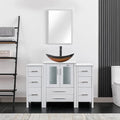 eclife 48" Modern Bathroom Vanity Sink Combo Freestanding Cabinet by eclife