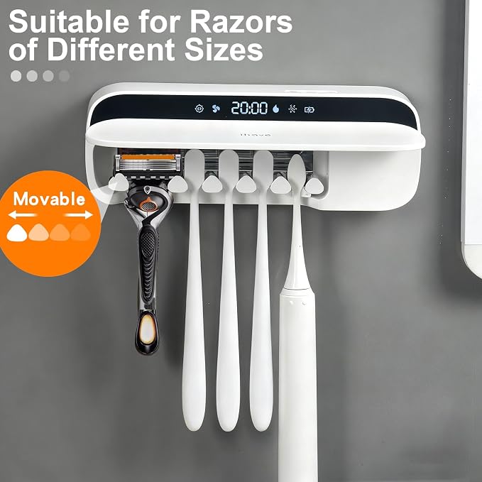 iHave Toothbrush Sanitizer and Holder, UV Toothbrush Holders - Image 5
