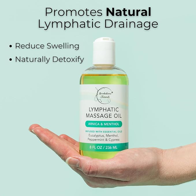 Lymphatic Drainage Massage Oil for Massage Therapy | Premium Quality, 100% - Image 6