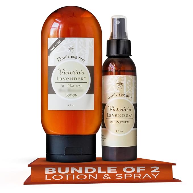 Victoria's Lavender “Don’t Bug Me” Insect Spray & Body Lotion by VictoriasLavender