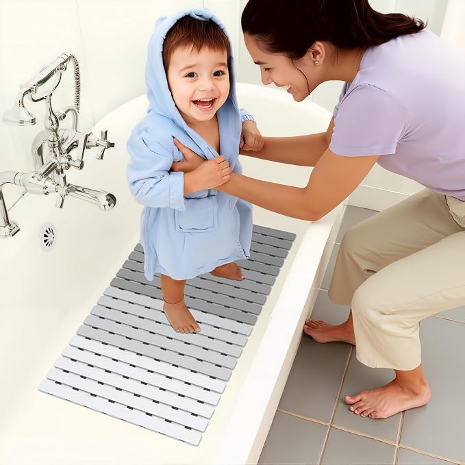 MBOSS Bath Tub Shower Mat Non Slip Bathtub Mats - Image 7