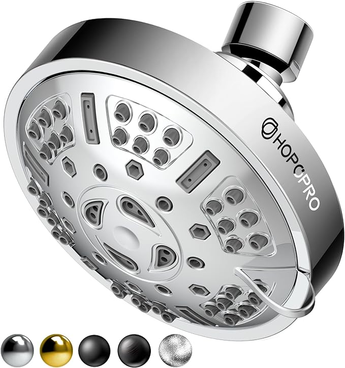 HOPOPRO Upgraded 9 Settings High Pressure Shower Head, NBC News Recommended by HOPOPRO