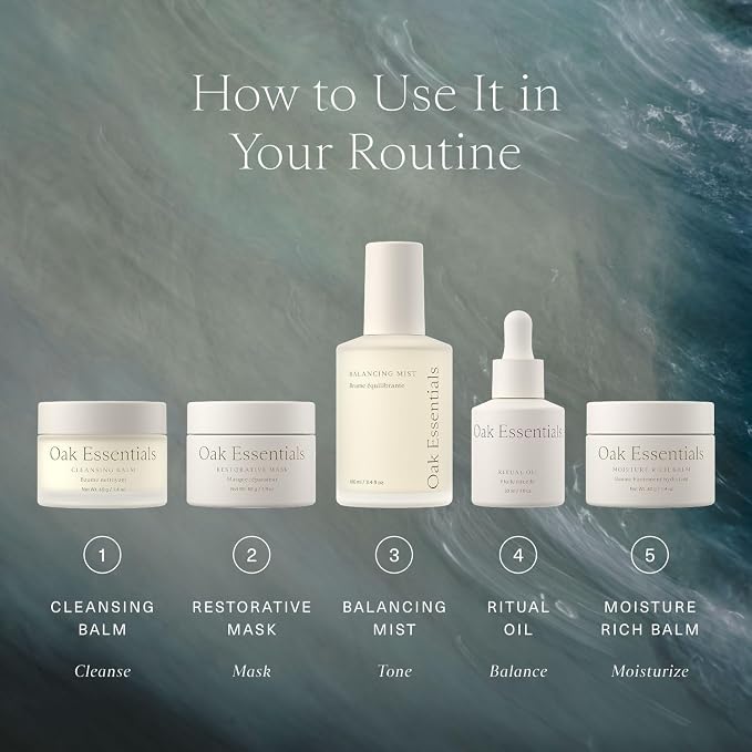 Oak Essentials Balancing Mist | Antioxidant-Rich Rose Water & Aloe Toning Face - Image 7