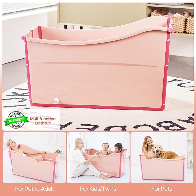 Collapsible Baby Bathtub Foldable Bathtub - Image 7