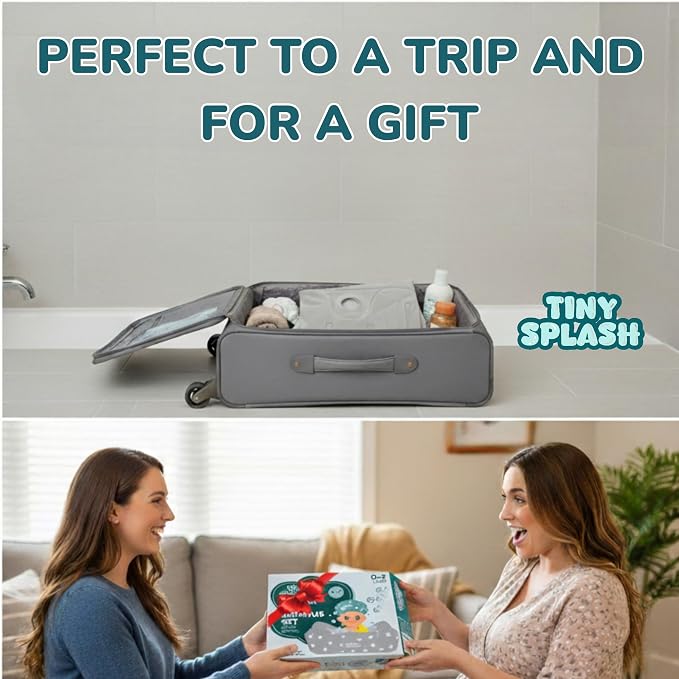 Inflatable Baby Bathtub Complete Set – Portable Non-Slip Baby Bath Tub - Image 7