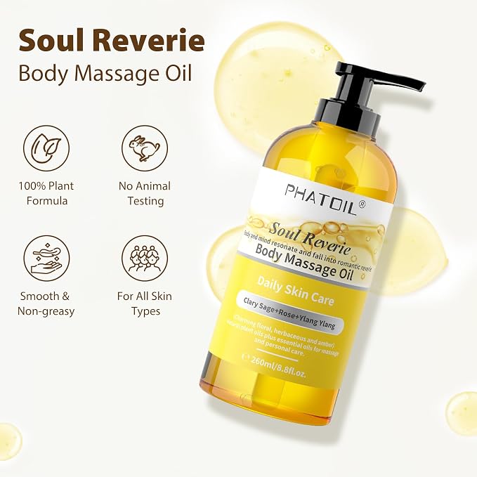 PHATOIL 260ML YlangYlang Body Massage Oil for - Image 2