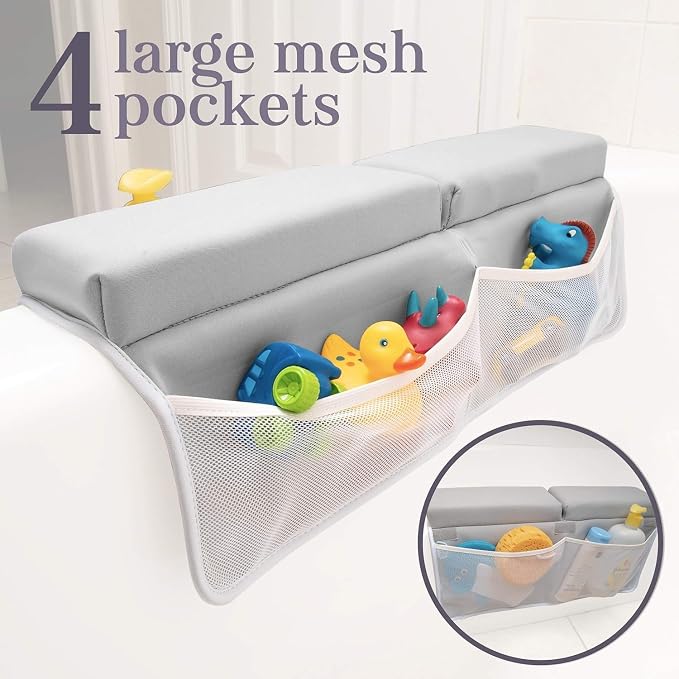 Bath Kneeler, Baby Bath Kneeler and Elbow Rest Pad Set, Kneeling Pad - Image 3