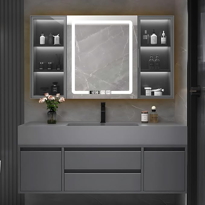 88IN Bathroom Vanity with Sink by NAIROLET