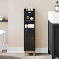 Bathroom Storage Cabinet, Small Corner Floor Cabinet by Hzuaneri