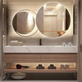 Floating Wood Bathroom Vanity by NAIROLET