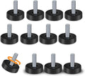 12 PCS Leveling Feet, 1/4-Inch 20-UNC Adjustable Leveler, Fits Small DIY by Unknown