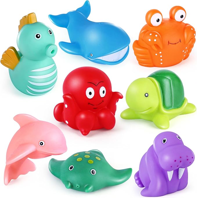 LotFancy Bath Toy, No Holes Baby Bath Toys - Image 9