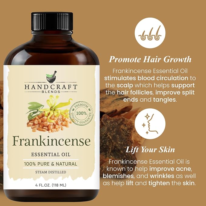 Handcraft Blends Frankincense Essential Oil – Huge 4 Fl Oz – 100% Pure and - Image 5