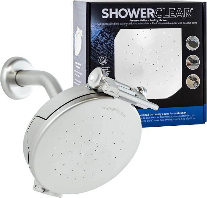 Shower Clear-The World’s Only Cleanable Shower Head by ShowerClear
