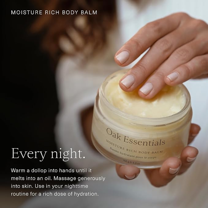Oak Essentials Moisture Rich Body Balm | Ultra-Hydrating Body Cream - Image 4