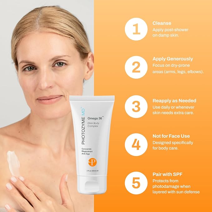 Photozyme Omega 36 Body Complex – Anti-Aging Body Cream - Image 4