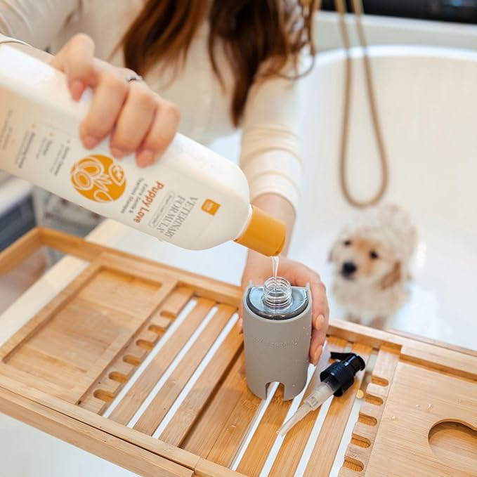 Puppy Love Gentle Bath & Grooming Set by Tweezerman & Veterinary Formula – - Image 6