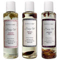 Olivia Care 3 Pack Body Oils: Apricot Fig, French Rose, Jasmine Gardenia by OLIVIACARE
