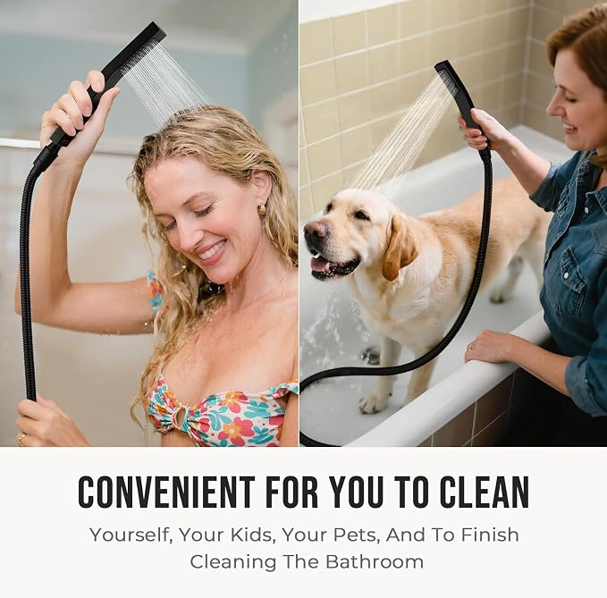 G-Promise All Metal 8 Inch Dual Square Shower Head - Image 4