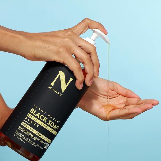 Dr. Natural Multi-Purpose Black Liquid Soap - Image 7