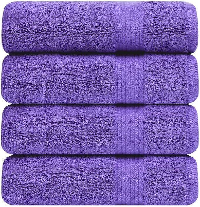 Ample Decor Bath Towel Sets 30 X 54 Inch Soft and Absorbent 100% Cotton 600 GSM - Image 8