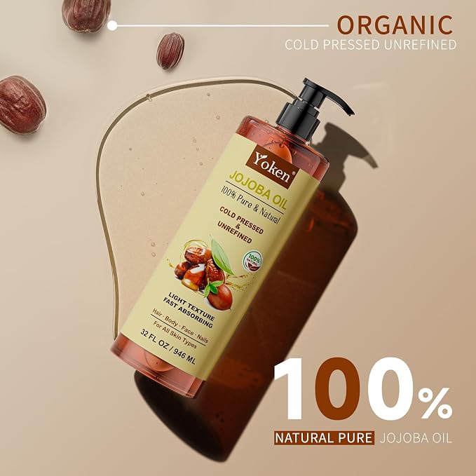 32 fl oz 100% Pure Jojoba Carrier Oil - Image 3