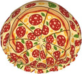 Double Layers Shower Caps for Women, Pepperoni Pizza Art Hair Bath Hat Reusable by Unknown