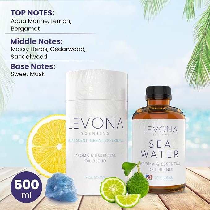 Levona Scent Essential Oil for Diffuser: Home Luxury Scents Fragrance Oil - Image 2