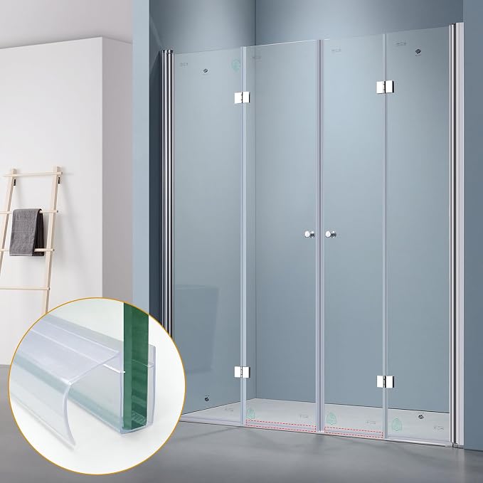 Bathroom Shower Glass Door Bottom Seal Strip - Image 9