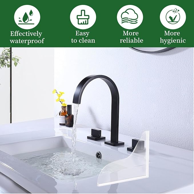 braxan 2 Pcs Splash Guard for Bathtub and Shower, Waterproof Shower Corner - Image 4