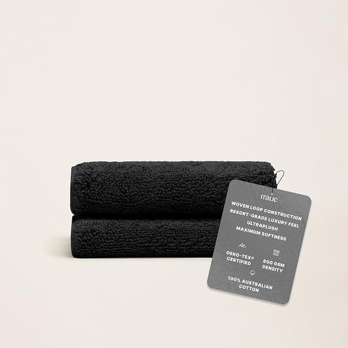 Italic Ultraplush 100% Australian Cotton Washcloths - Image 2
