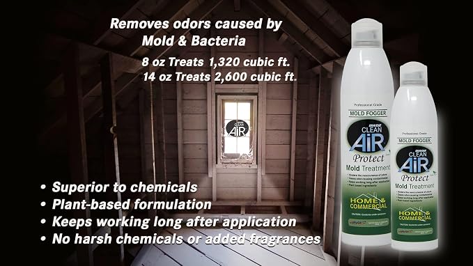 Protect™ Home & Commercial Mold-Treatment Plant-Based Mold-Odor Remover Fogger - Image 3
