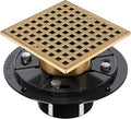 Champagne Bronze Shower Drain 4-1/4 Inch by Uni-Green